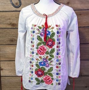 Durga G Embroidered Top